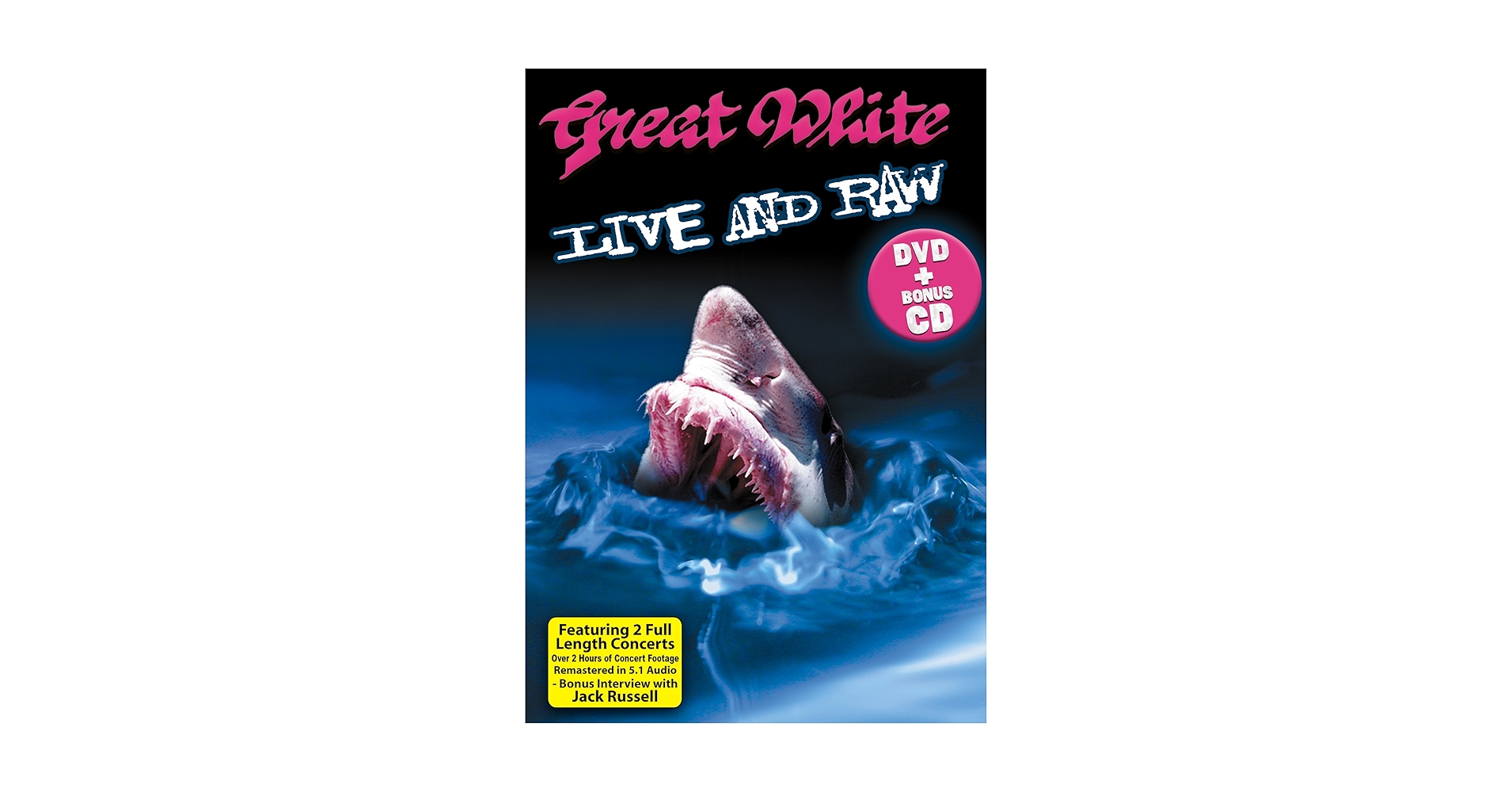 Amazon.com: Great White - Live And Raw: Deluxe Pack : Great